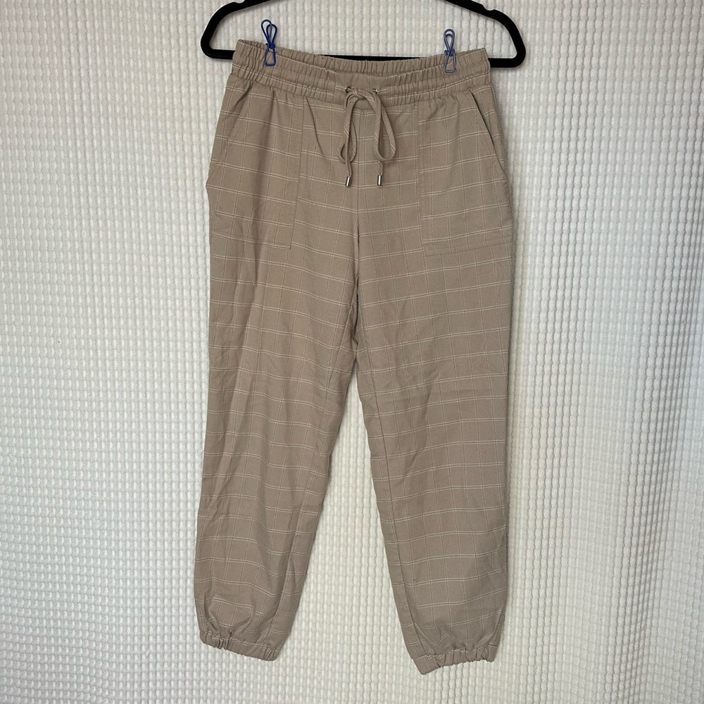 Nine West Beige Jogger Pants